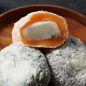 [신세계라이브쇼핑]국내산 찹쌀로 만든 삼색두텁떡 1.5kg (50gx30개입/개별포장) x 2박스