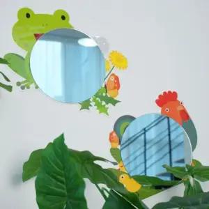 친절한탄씨 마루별 아크릴 동물거울 2종 아기거울 아크릴거울 안전거울 캐릭터거울 동물거울