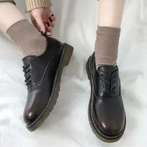 여자 키높이 슈즈 클래식 프레피 세련된 마틴화 구두
