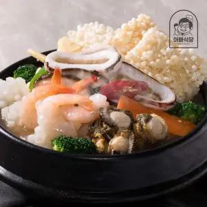 [아빠식당]8가지 해물과 야채듬뿍 황제 해물누룽지탕 760g 3팩