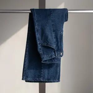 (안나앤모드) premium 라이오셀 절개 일자 데님 [데님EDK20]