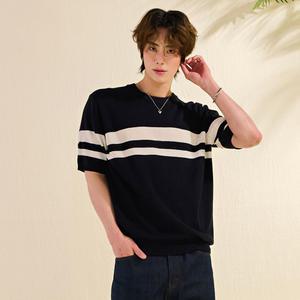 [체이스컬트] [2color] 남자 쿨터치 반팔 니트