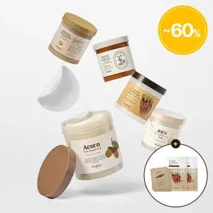 [스킨푸드][택1] 패드60매 + (증정)당근패드2매입5개+당근시트마스크2매