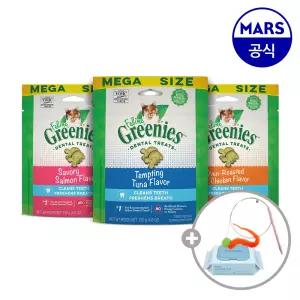 그리니즈 필라인 130gx3개 골라담기+고양이낚시대+베베숲물티슈