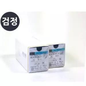 아이리 블랙실크 SK319 21mm 각침 50cm 봉합사
