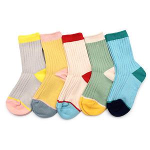 앨리 4족 유아 아동 골지 양말 세트 남아 여아 어린이