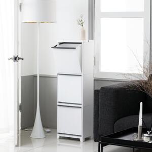 프랑코 스탠드 분리수거함 3단 60L (20L 3개)