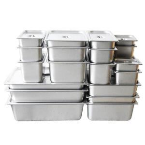 304 스텐 밧드 밧트 바트 받드 타공 PC 주방 반찬통 냉장고 업소용 급식 식당 병원 학교