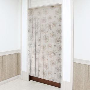 아로마 파리문발 (반짝이) BN 현관 출입문 투명 문발