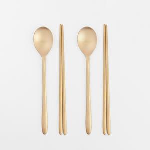 서촌유기 방짜 유기 2인용 수저세트  부부수저 결혼식 예단 칠순 팔순 답례품