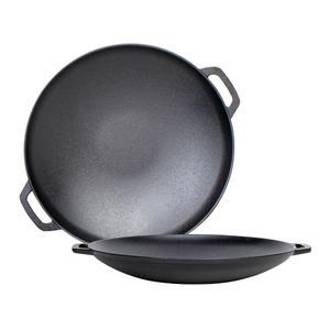 꾸버스 그리들 38cm  가방 포함 / 전골팬 주물 무쇠 캠핑 고기 불판 바베큐그릴 인덕션