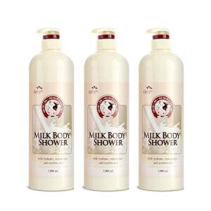 꽃을든남자 우유 바디샤워 1000ml 3개