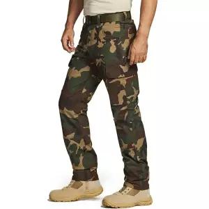 [테슬라]CQR 스판 립스탑 밀리터리 카고바지 작업복 CQ-TWP702