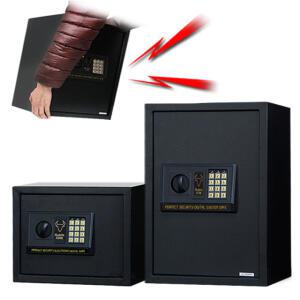 블랙카우 금고 소형 미니 가정용 사무실 스마트 이중금고 디지털 돈통
