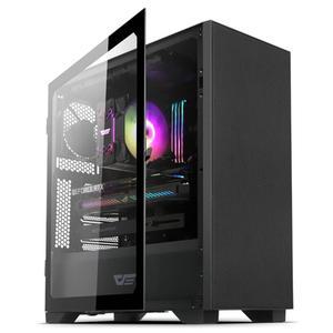 :다크플래쉬 darkFlash DK1000 MESH 강화유리 미들타워 PC케이스 (블랙)