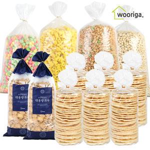 누룽지 뻥튀기 6봉 /보리건빵 3kg 강냉이 마카로니 통곡물 현미 누룽지 쌀과자 쌀강정 보리강정 떡뻥 팝콘 쌀튀밥 앵두콘 개나리콘 쌀떡국튀밥 신콩칩 카사바칩 카페모카칩 대용량 옛날과자 오꼬시 쌀가락