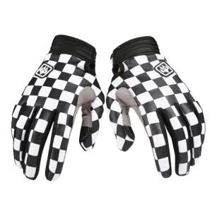 바이크 장갑 어반 클래식 체커보드 글러브 스마트터치 스웨이드 장갑
