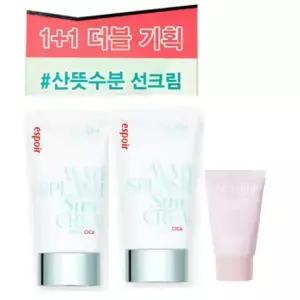 에스쁘아 워터 스플래쉬 선크림 프레쉬 시카 SPF 50+ PA++++ 60ml 더블기획