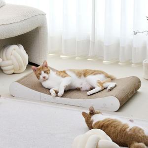 네네린도 소파 퀸 수직 고양이 스크래쳐 웜 화이트