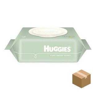 유한킴벌리 퓨어그린 하기스 순한물티슈 물티슈 캡형 80매x24개 BOX