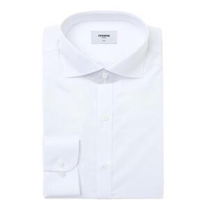 [갤러리아] 레노마셔츠( 슬림핏 긴소매 )CP 트윌 숏 와이드카라 셔츠 RZRSL0-101-WH