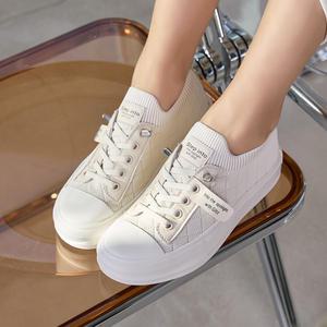 [25S/S] 소가죽 카고 밴드스트링 니트 스니커즈