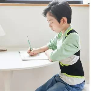 어린이 바른자세 거북목 굽은등 초등생 키즈 스마트폰 주니어 허리 아동 척추 어깨