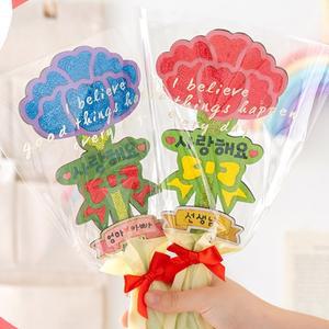 민화샵 어버이날 MDF 카네이션 꽃다발 만들기 칼라폼 세트 초등미술재료 스승의날 돌봄교실