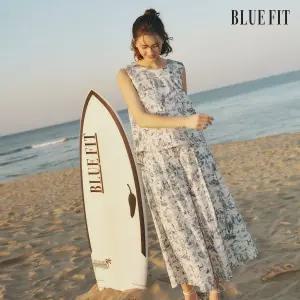 [파격 초특가] 블루핏 25SS 트왈 셋업 (블라우스+팬츠)*