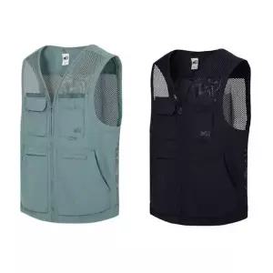 [밀레](대구신세계)[한정수량]MVTUV410[남성]여름 등판 망사 멀티 포켓 매쉬 베스트(출시가 141,000원)