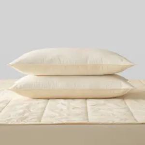 [단품] 호텔식 사계절 양모베개커버 5*7 2Color (화이트,그레이)