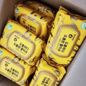 노브랜드 도톰한 물티슈 캡형 100매 [24팩]