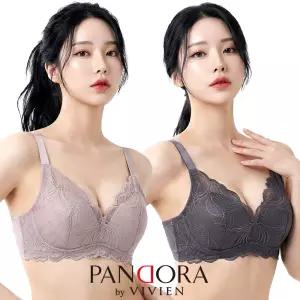비비안 노와이어 브라 레이스 몰드 브래지어 여성 속옷 A~C컵 PBR7168