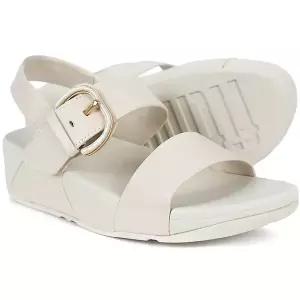 [정품] 핏플랍 여성 루루 버클 레더 파리 베이지 백 스트랩 샌들 (JE7-A99)