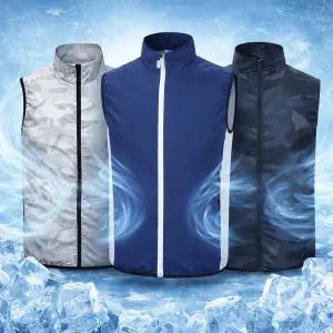 KC인증 2세대 선풍기조끼 여름 작업용 초강력 쿨링모터 바람나오는 옷