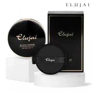 엘루자이 블랙쿠션 본품+리필 파운데이션 쿠션 화장품 에어