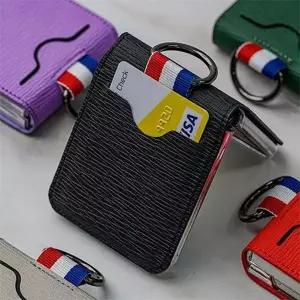 갤럭시 Z플립7 플립7 6 5 4 3 마리포사 카드수납 케이스 핑거링 고리 5가지색상 힌지보호