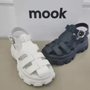 [무크] 트렌디한 양가죽 피셔맨 샌들 6cm 522508_DJ