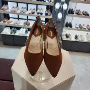 엘칸토 HC10 여성카멜누벅펌프스5cm 여성베이직스틸레토힐펌프스 LCWD14U439TA