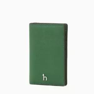 [NS홈쇼핑][헤지스ACC] HIHO5F136E2 그린 단색 소가죽 카드지갑[35462826]