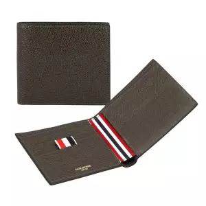톰브라운 MAW023A 00198 206 페블 그레인 삼선탭 반지갑