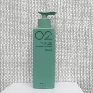 아모스 녹차실감 샴푸 민감성두피용 500g