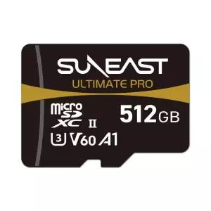 선이스트 얼티메이트 프로 마이크로SD V60 MicroSD 512GB 280MB/s 1867 배속 드론 메모리카드