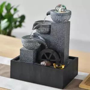 분수대 실내 인테리어 인공폭포 장식품 사무실 거실 조경