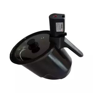 바이탈플랜트 롤팬 뉴 오리지널 자동회전냄비 블랙 1개 / 써클