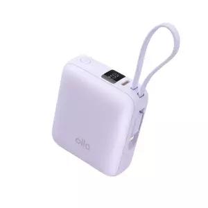 알로코리아 포켓 미니 고속충전 일체형 보조배터리 10000mAh 1008PD [라벤더]