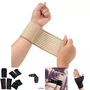 압박밴드 손목보호대 4p세트 베이지/보호대/손목/스트랩/보호/압박용/밴드/관절/의료용/압박/스포츠/임산부