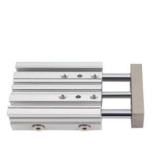 3로드 가이드 실린더 MGPM12/16*20/30/40/50/75Z 선형 액추에이터 공압 슬라이드 가이드 샤프트 에어 실린