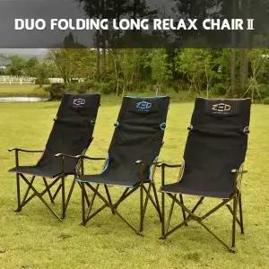 제드 듀오폴딩 릴렉스체어2 머리 각도조절 알루미늄 간편 수납 캠핑의자