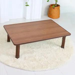 2단 높이 조절 다용도 밥상 - 대 엔틱 90x60cm/접이식/좌식/술상/찻상/다과상/테이블/경량/공부상/다목적